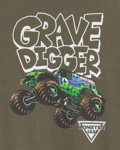 Boys 3-Pack Monster Jam Long-Sleeve Multipack Tops