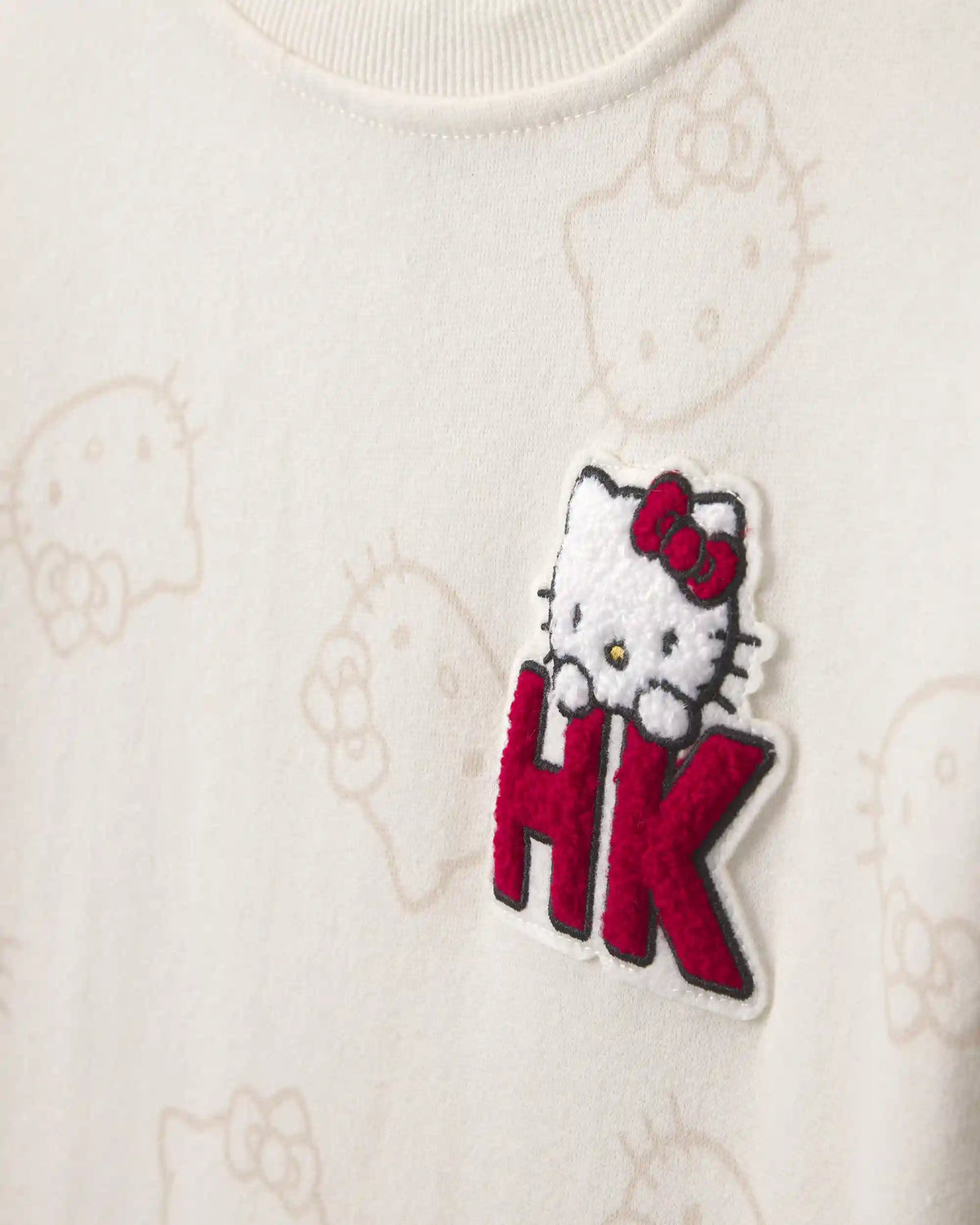 Girls Hello Kitty® Long-Sleeve Layered Dress - Cream