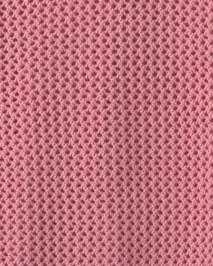Girls 2-Piece Varsity Sweater - Pink/Cream