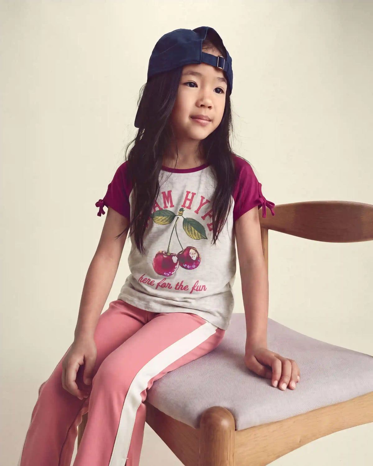 Girls Pull-On Stretch Active Flare Leggings - Pink