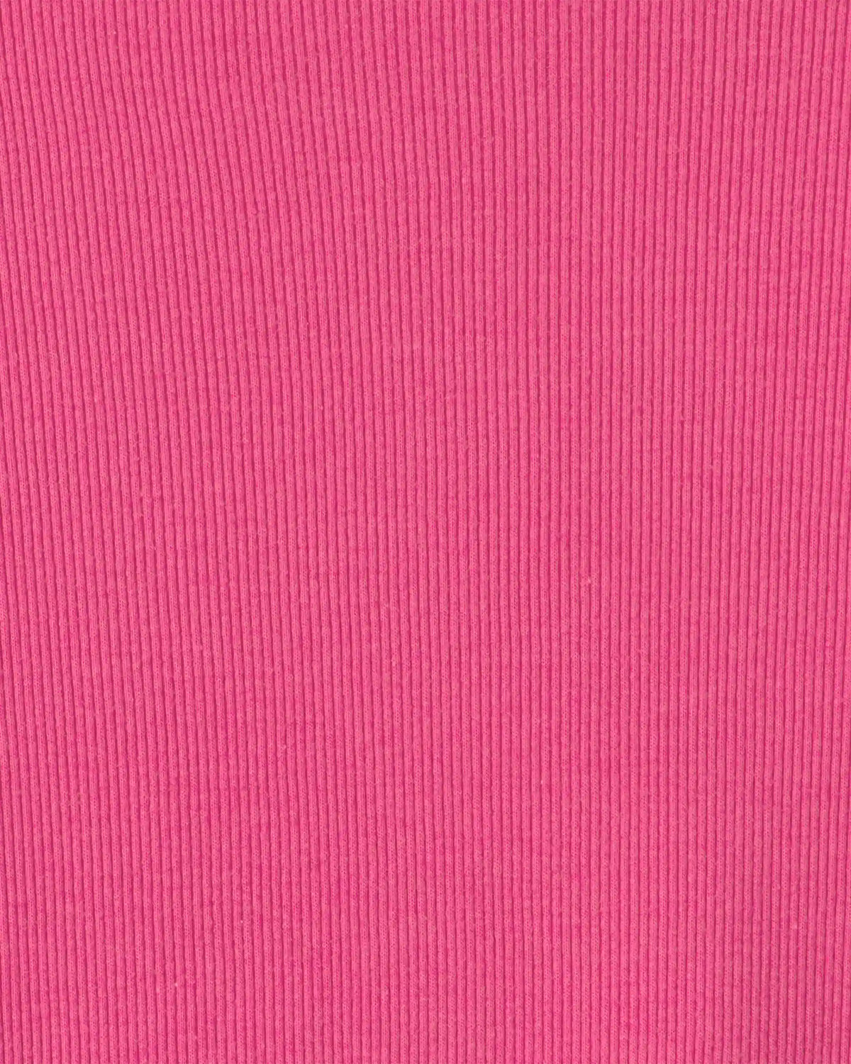 Girls Long-Sleeve Ribbed Top - Pink