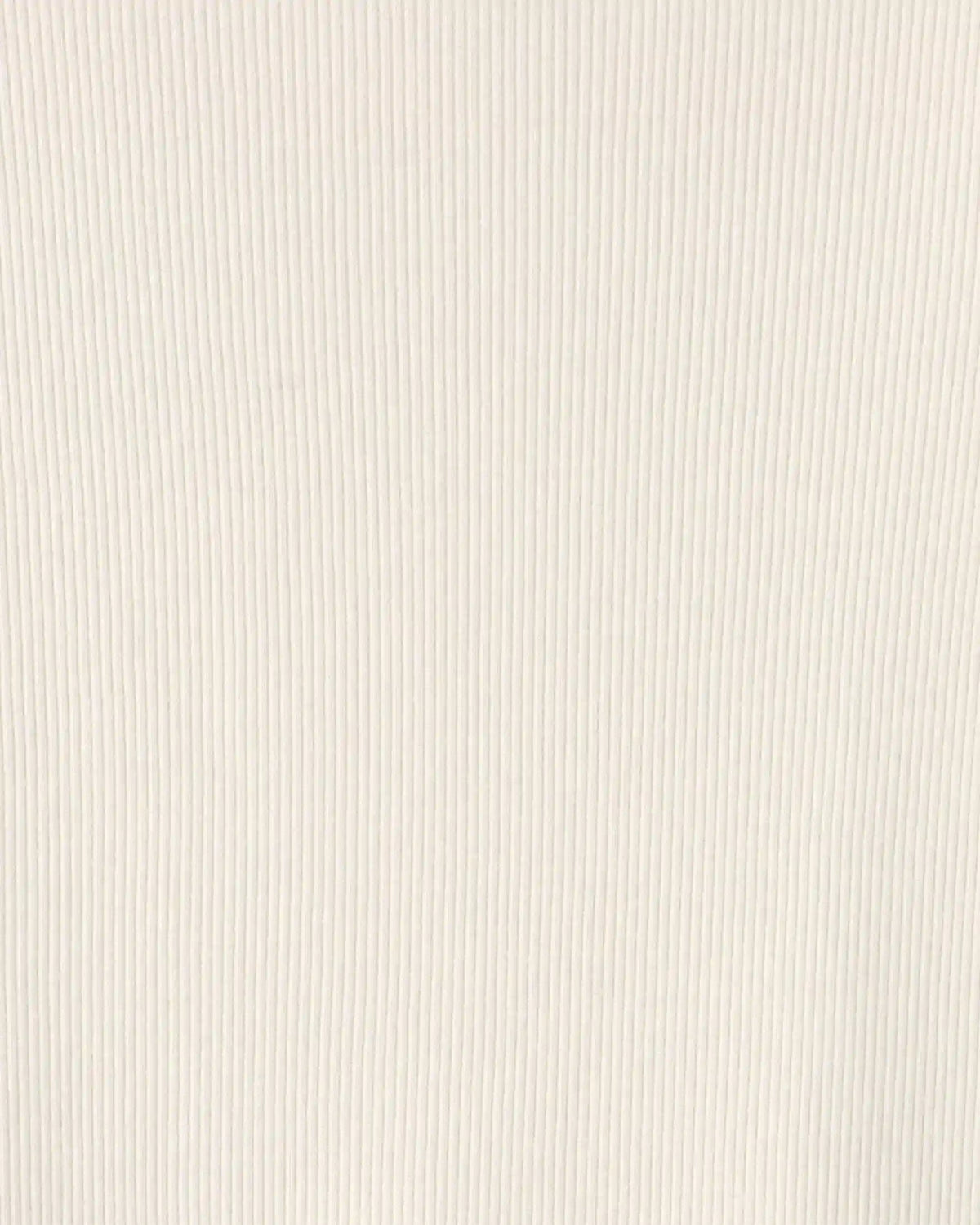 Girls Long-Sleeve Ribbed Top - Cream