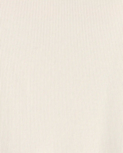 Girls Long-Sleeve Ribbed Top - Cream