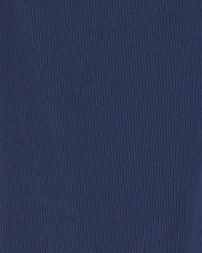 Girls Pull-On Stretch Rib Leggings - Navy Blue