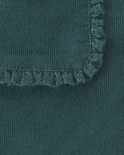 Girls Corduroy Shorts - Green