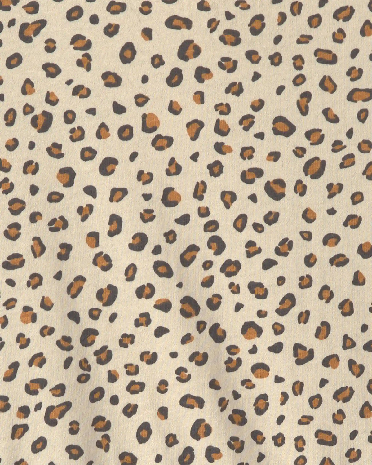 Girls Leopard Long-Sleeve Dress - Brown