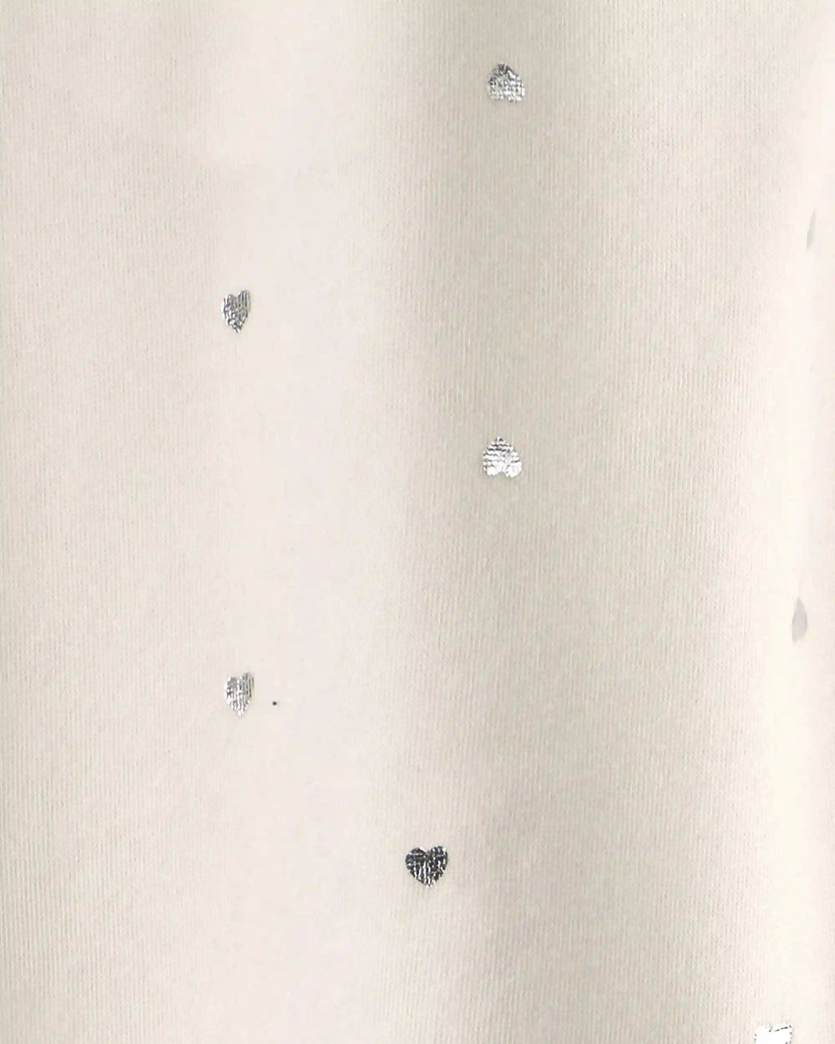 Girls Heart Fleece Barrel Pants - Cream