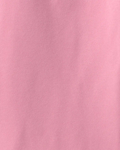 Girls Ribbed Pull-On Pants - Pink