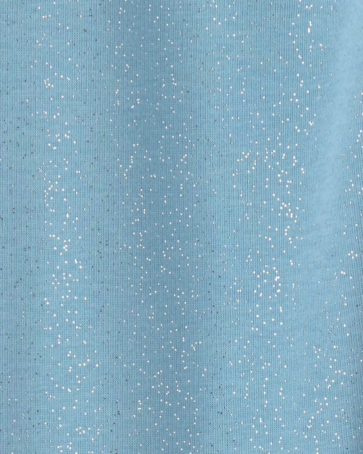 Girls Glitter Fleece Pull-On Stretch Leggings - Blue