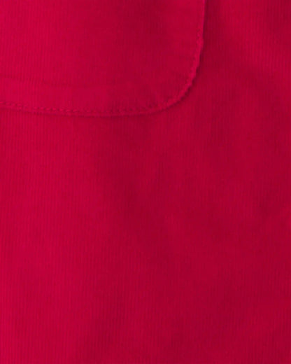 Girls Corduroy Skirtall - Red