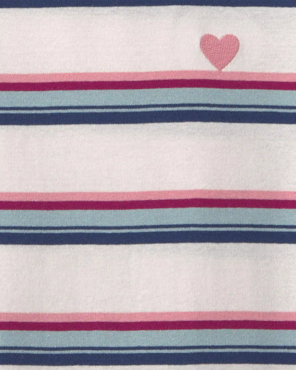 Girls Striped Long-Sleeve T-Shirt