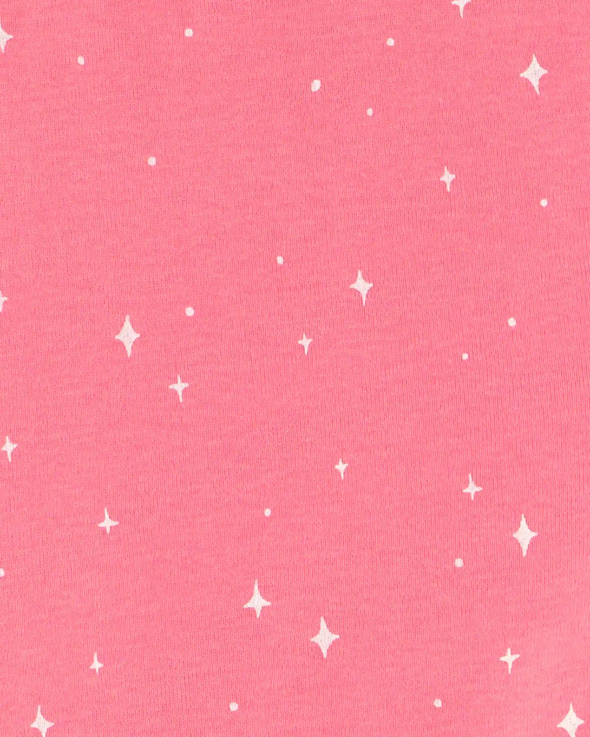 Girls 4-Piece Unicorn 100% Cotton Snug Fit Pajama Set - Coral/Pink