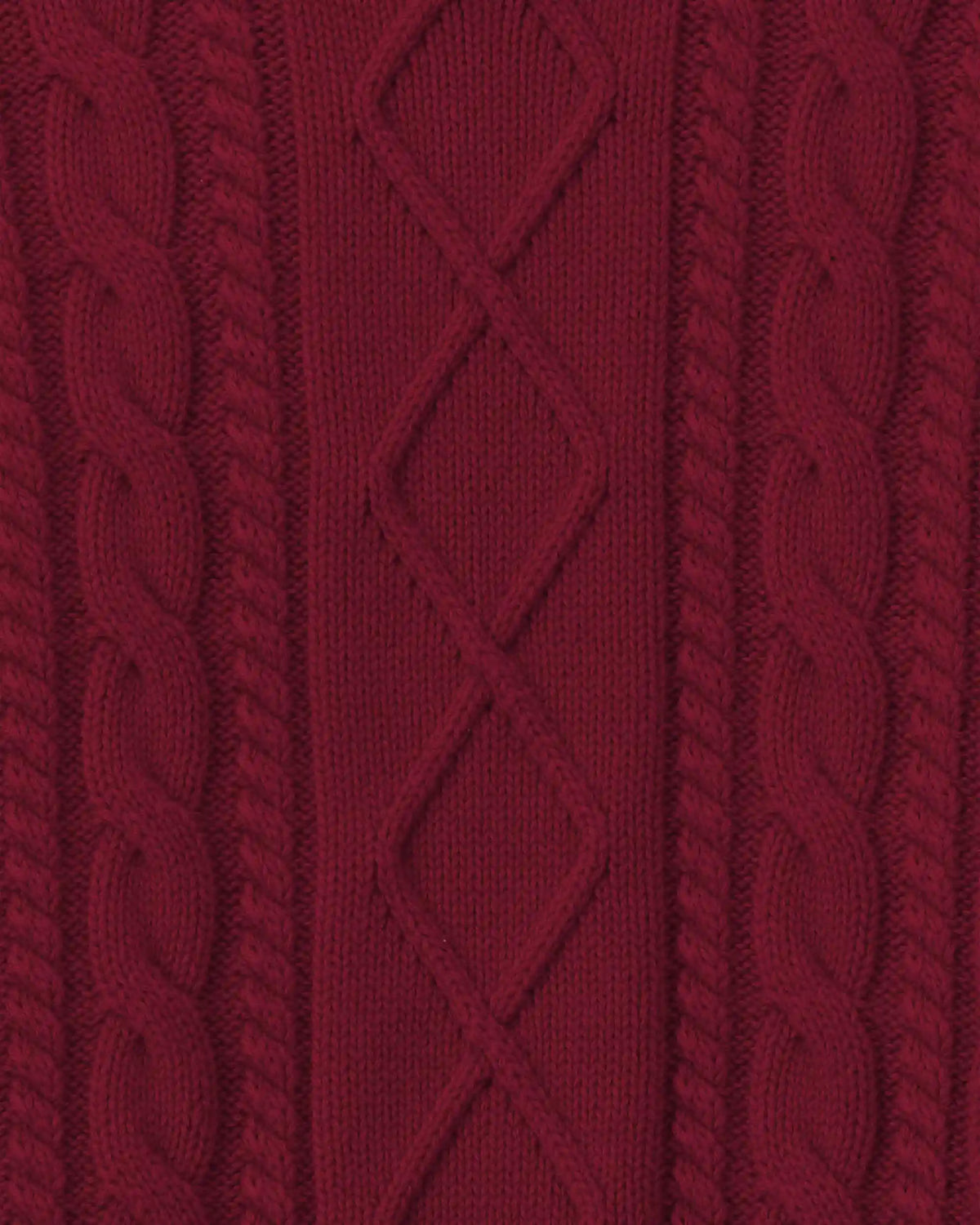 Boys Organic Cotton Cable Knit Sweater