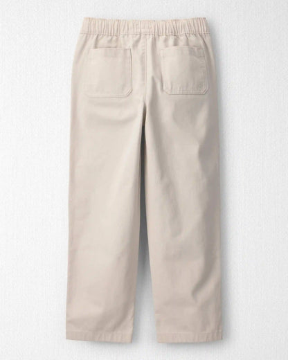 Kids Organic Cotton Baggy Twill Pants