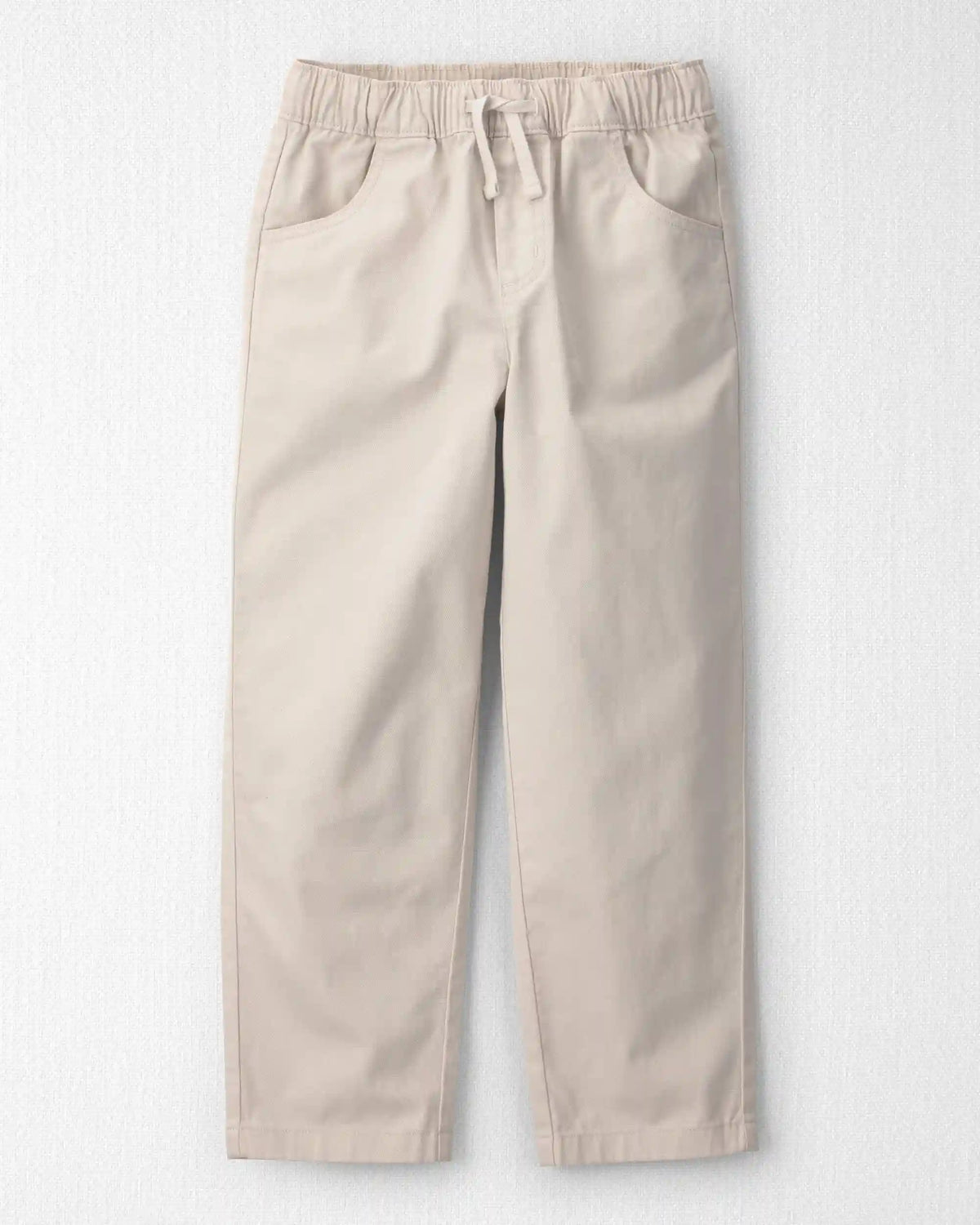 Kids Organic Cotton Baggy Twill Pants