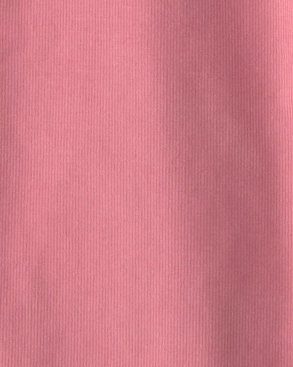 Girls Corduroy Wide-Leg Pants - Pink