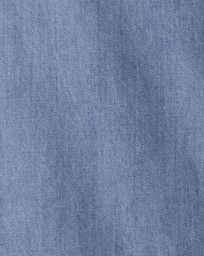 Kids Organic Cotton Denim Cargo Pants