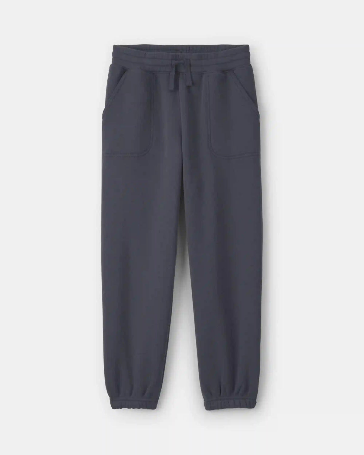 Girls Fleece Joggers - Navy Blue