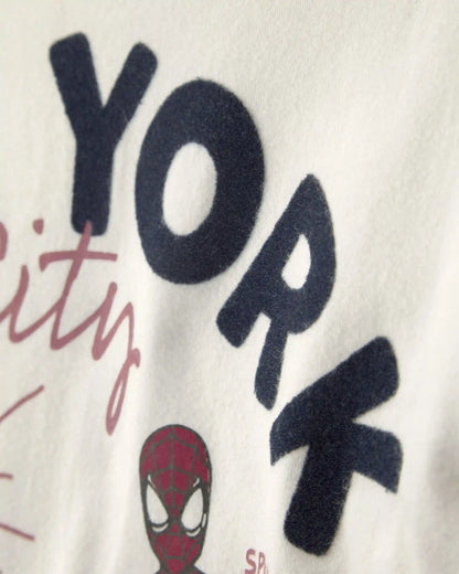 Kids ©Marvel Spider-Man Graphic Tee - Cream