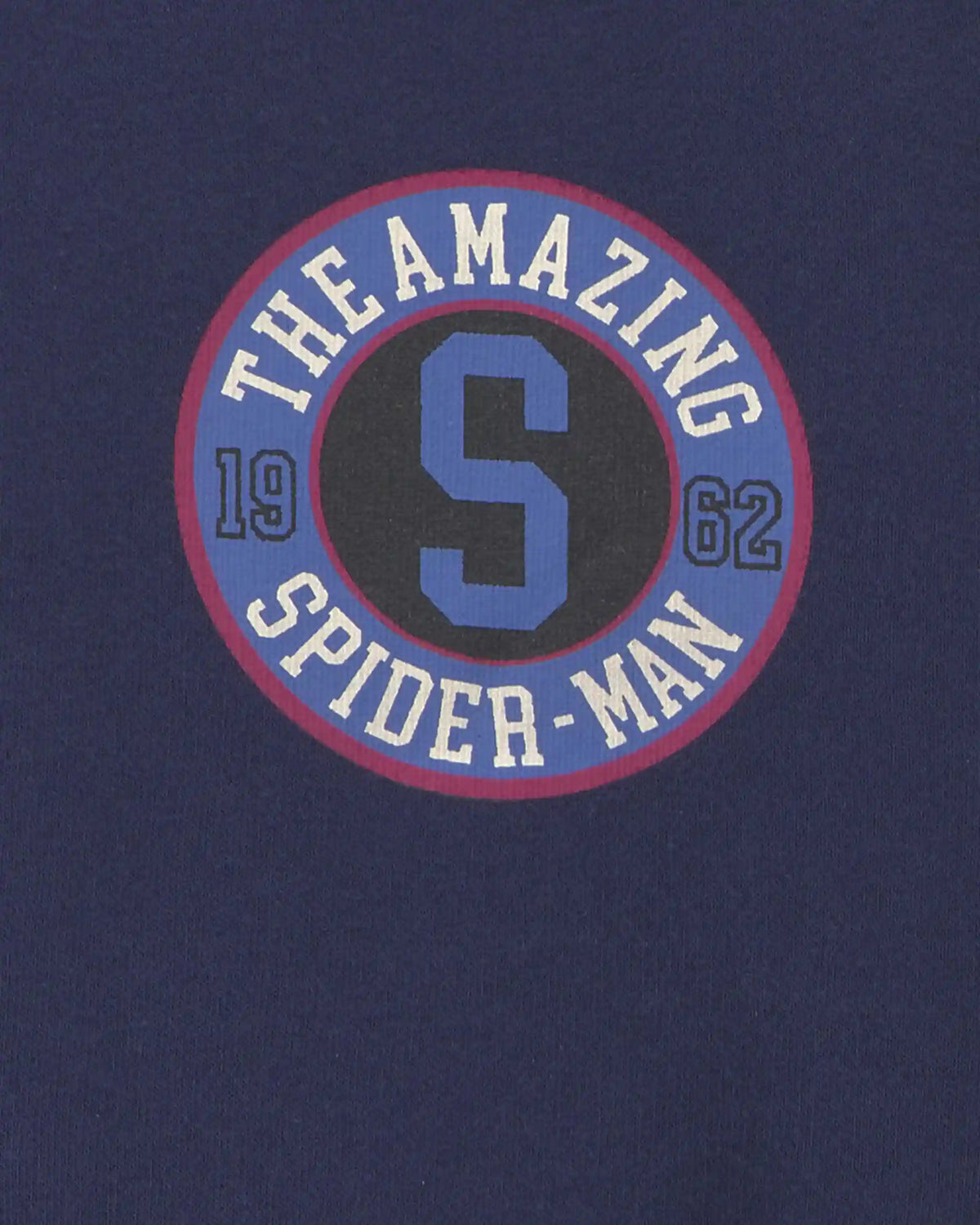 Boys ©Marvel Spider-Man Fleece Varsity Jacket - Blue