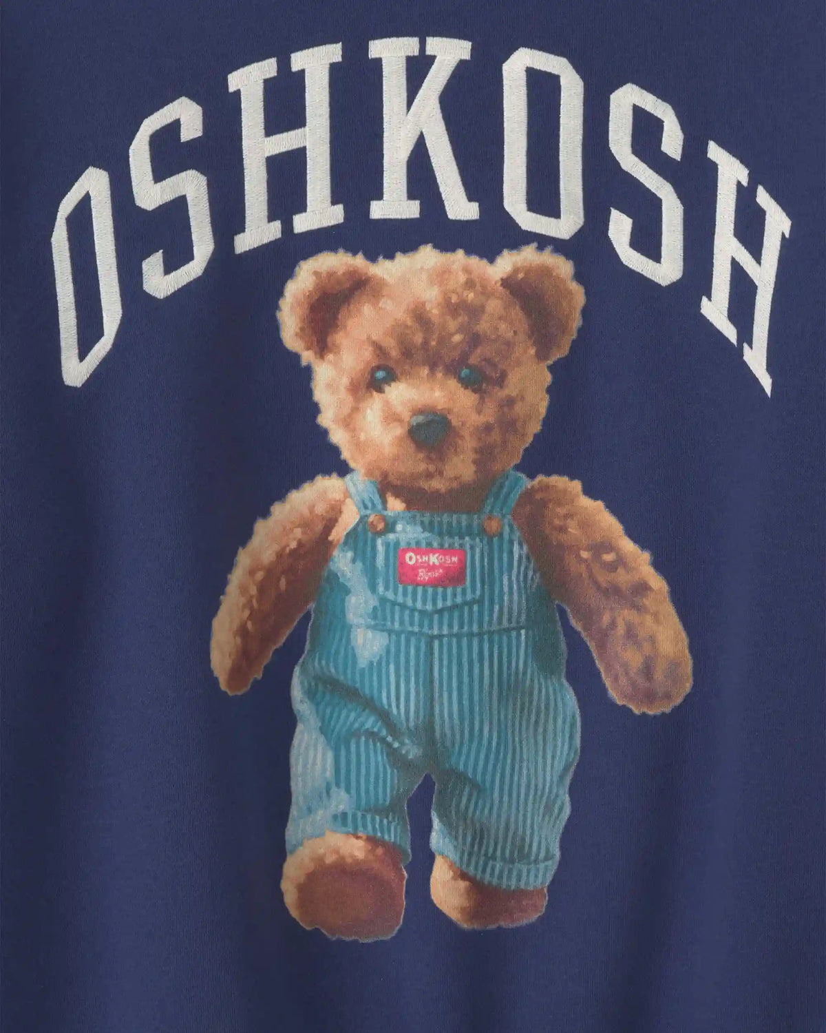 Adult OshKosh Bear Fleece Pullover Sweatshirt - Navy Blue