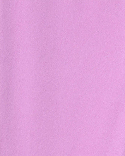 Girls Fleece Wide-Leg Pants - Purple
