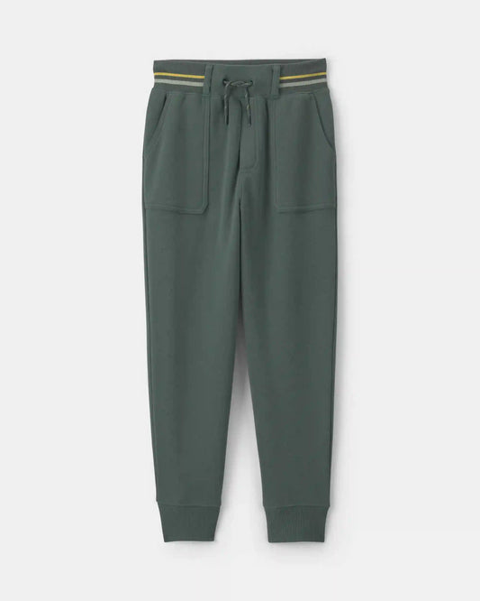 Boys Fleece Pants - Green