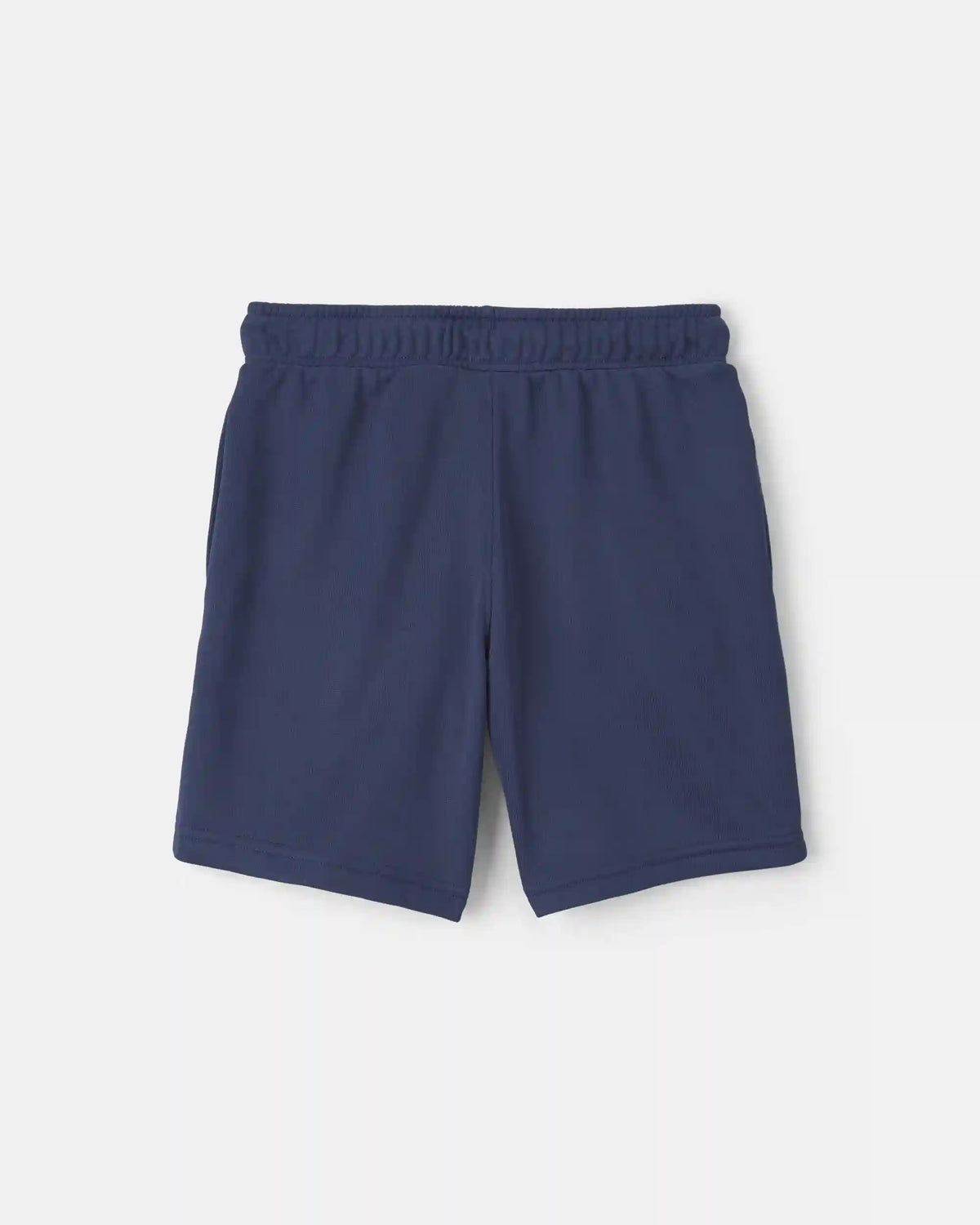 Boys French Terry Active Shorts - Navy Blue