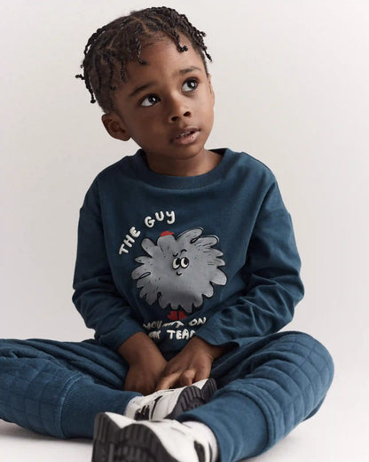Toddler No-Seam Jogger Pant - Deep Teal