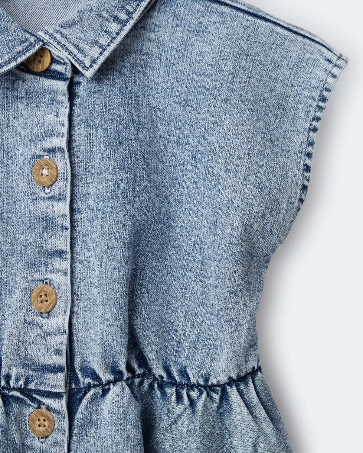Toddler Girl Avenue Twirl™ Dress in Denim - Blue