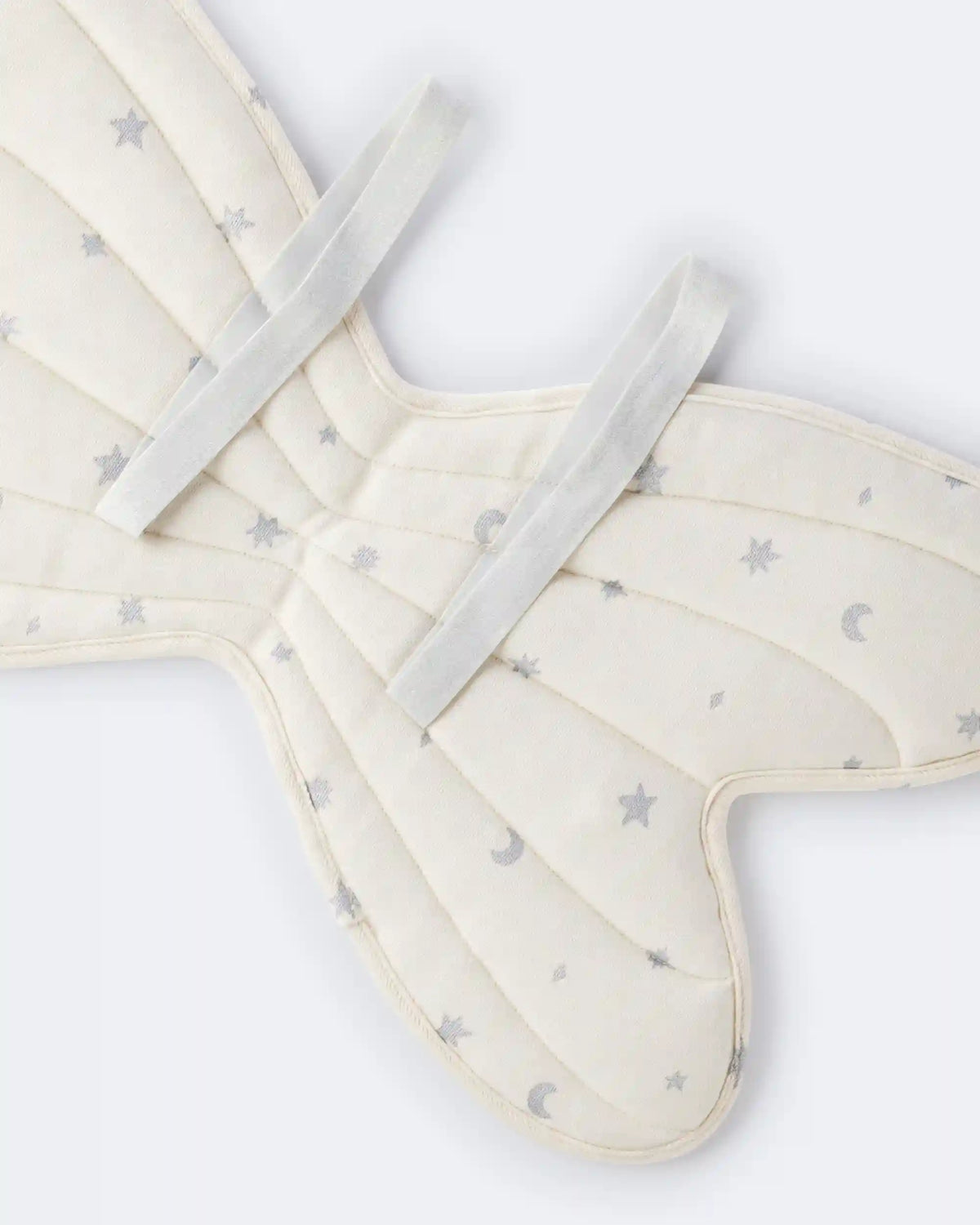 Toddler Girl Celestial Dress Up Wings - Cream/Silver