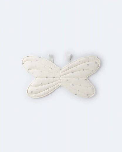 Toddler Girl Celestial Dress Up Wings - Cream/Silver
