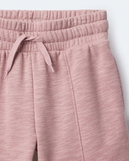 Toddler Girl Linda Wide Leg Pant - Mauve
