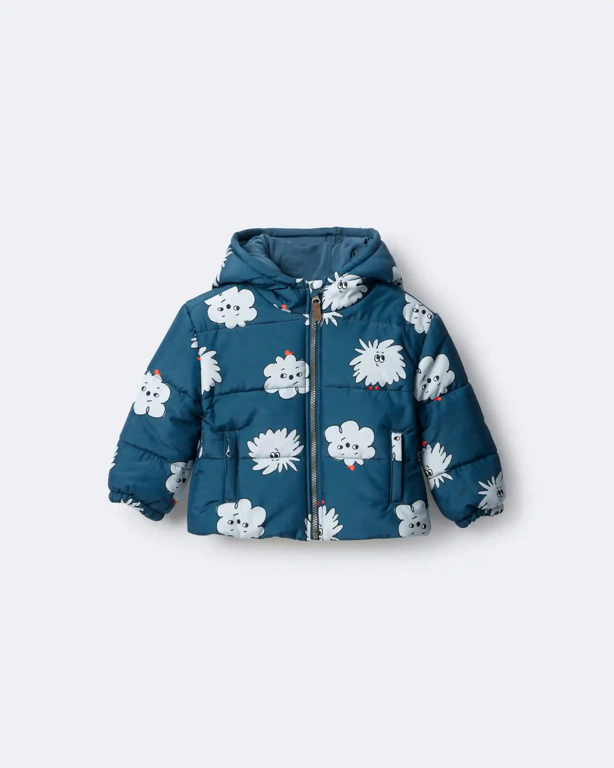 Toddler Squish Hooded Puffer Jacket - Deep Teal