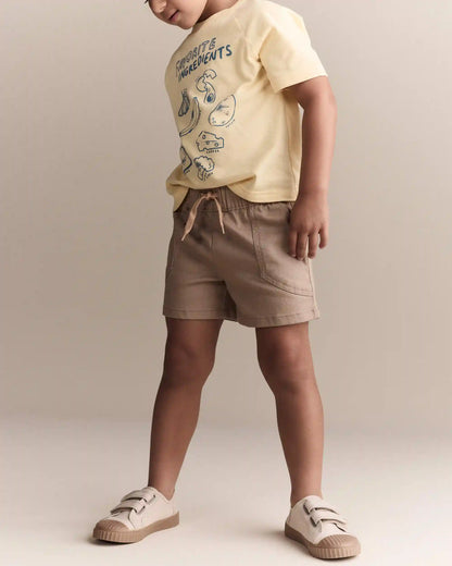 Toddler 'Favorite Ingredients' Relaxed Graphic Tee - Yellow