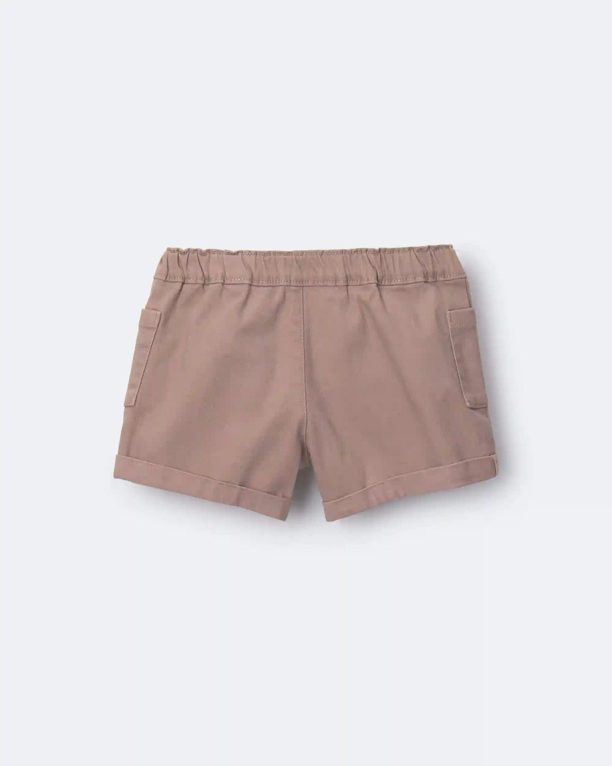 Toddler Girl Mom Shorts - Mauve