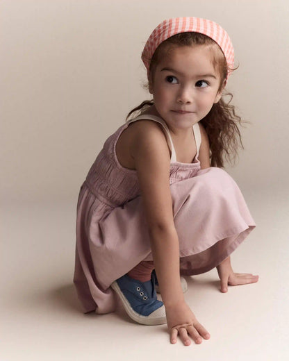 Toddler Girl Smocked Dress - Light Pink