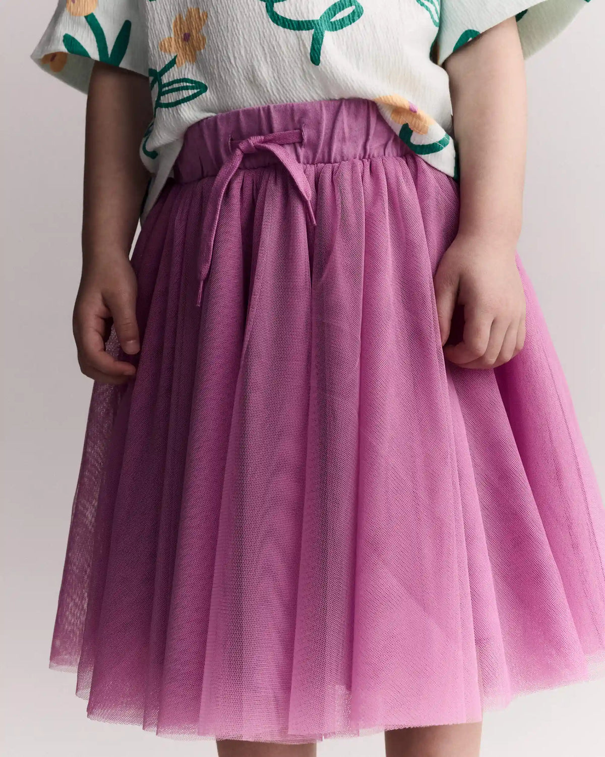 Toddler Girl Avenue Twirl™ Midi Skirt with Tulle - Purple