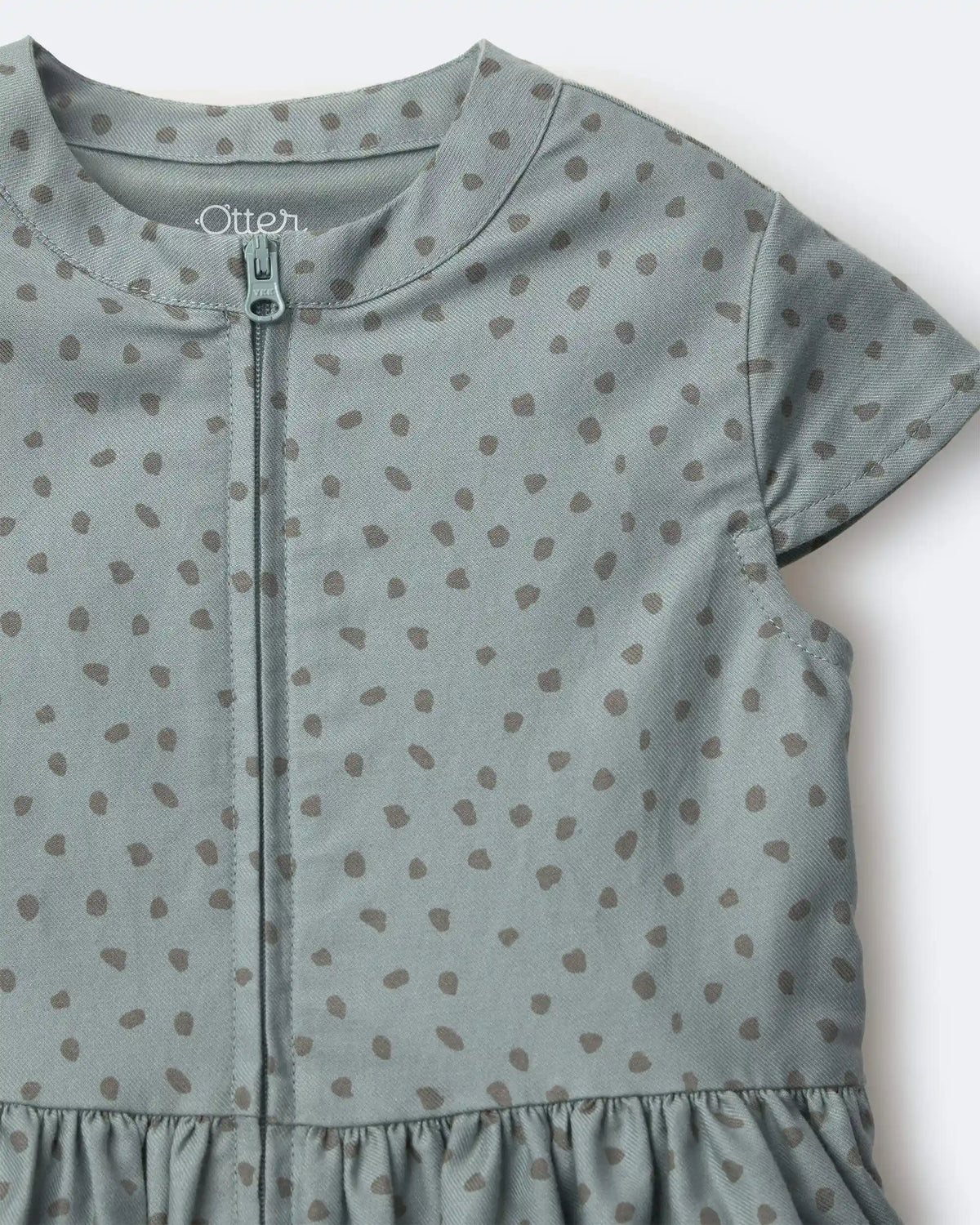 Toddler Girl Laura Dress with Pockets - Pale Blue
