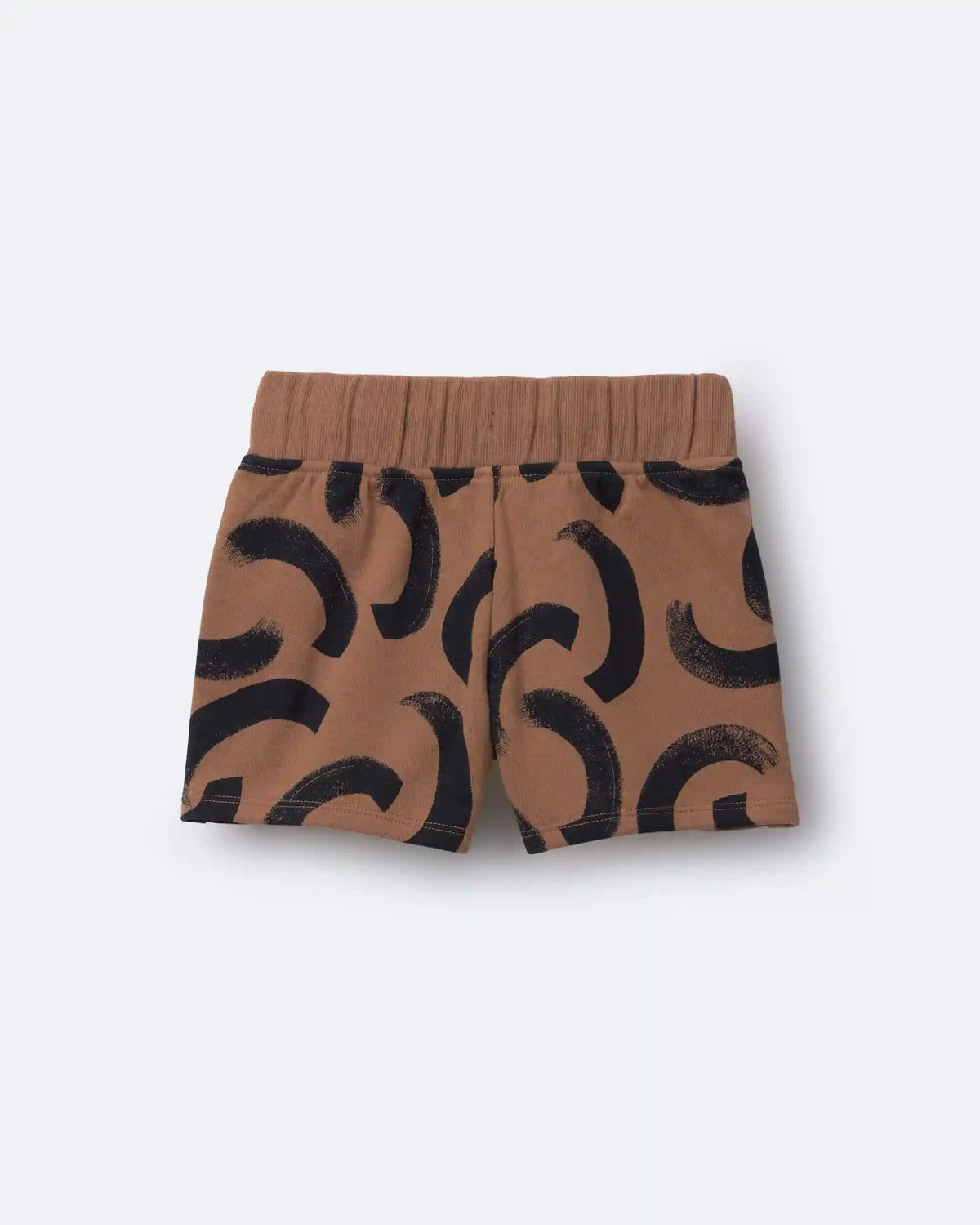 Toddler City Park™ Shorts in Abstract Print - Brown