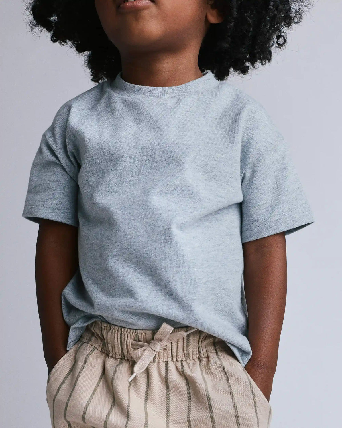 Toddler Elevated Relaxed Tee - Heather Grey