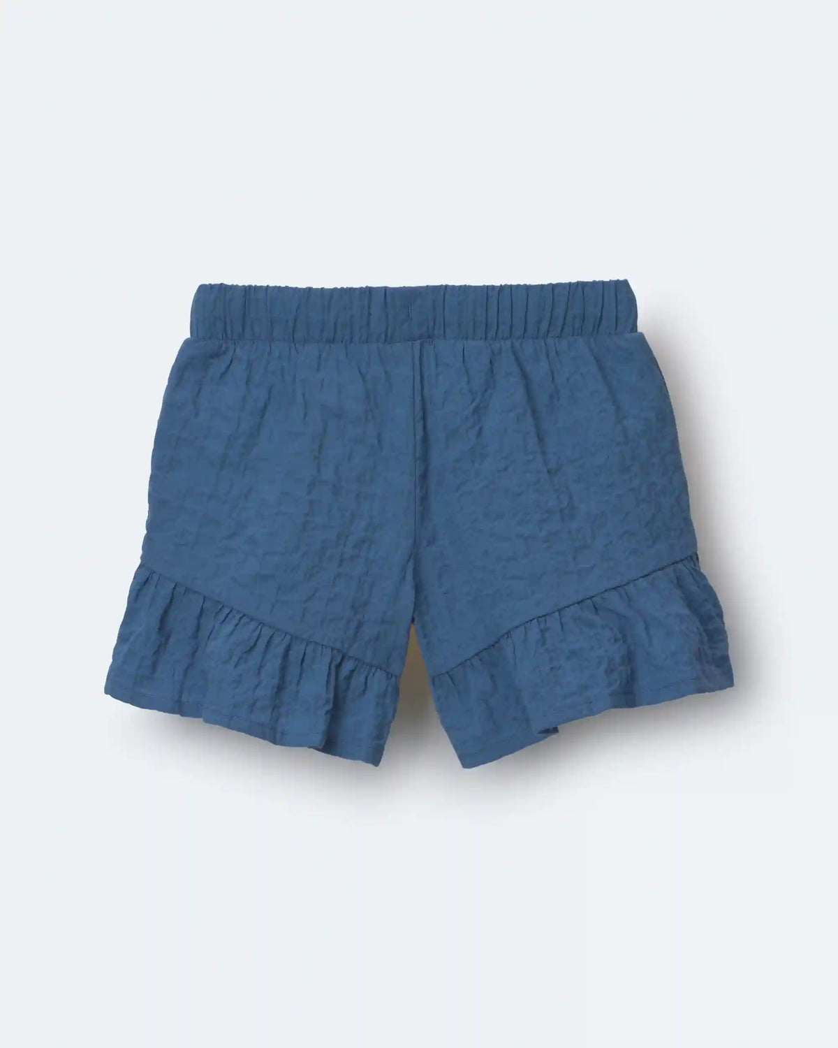 Toddler Girl Ruffle Butterfly Shorts - Slate Blue