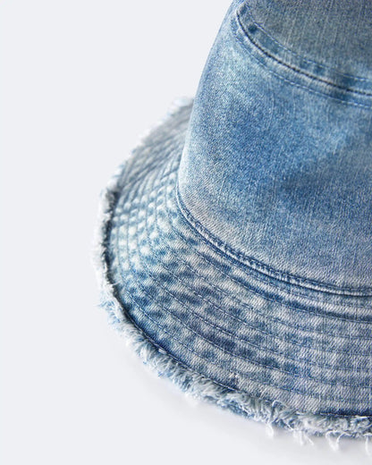 Toddler Denim Bucket Hat in Avenue Wash