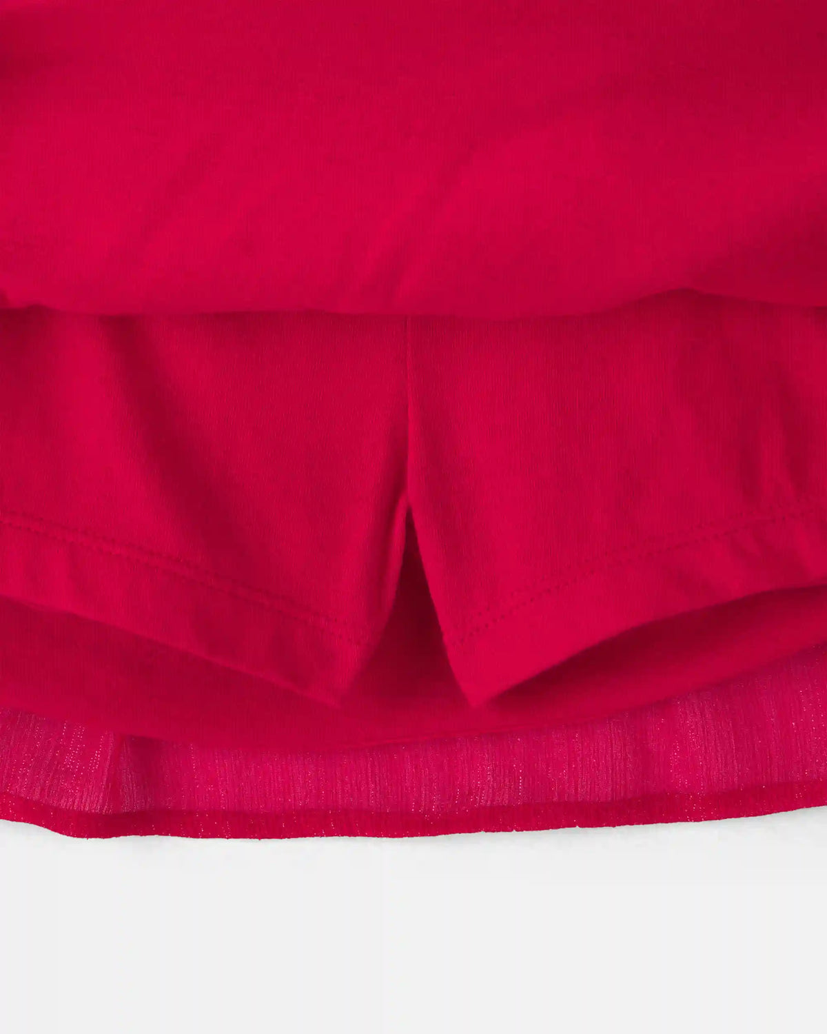 Toddler Girl Holiday Skort - Red