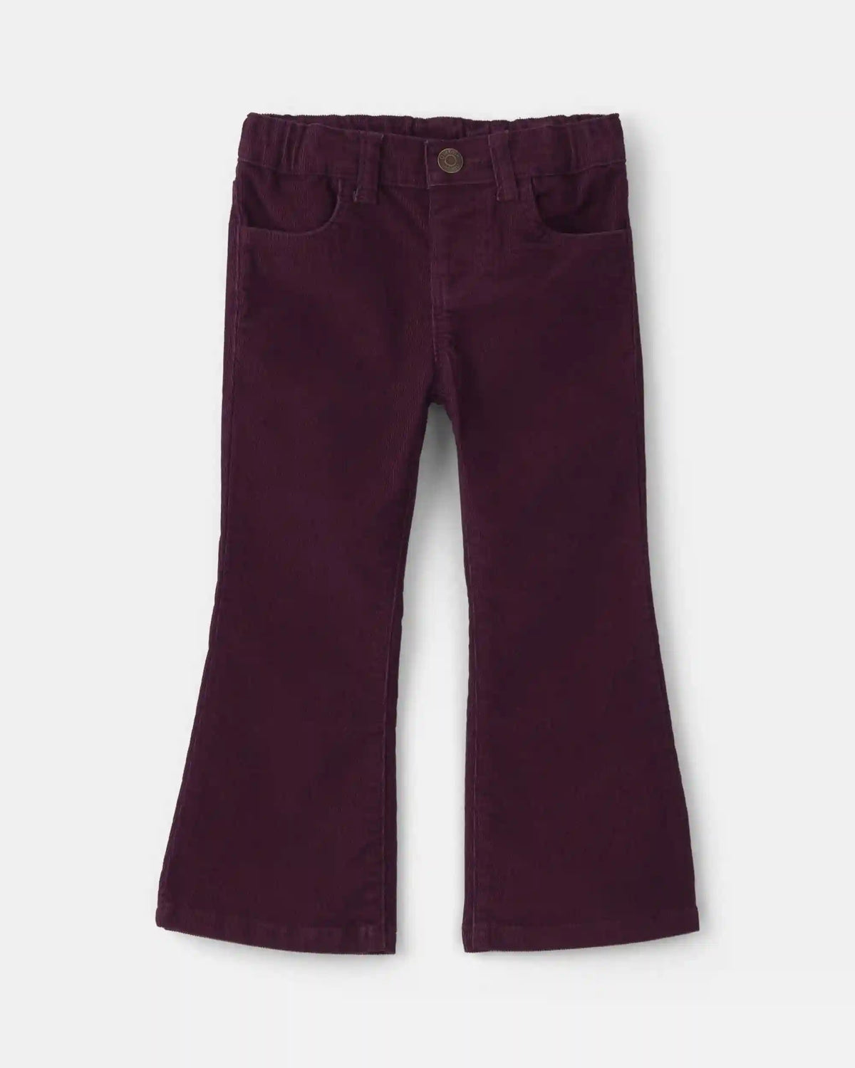 Toddler Girl Corduroy Pull-On Stretch Pants - Purple