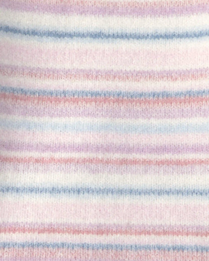 Toddler Girl Striped Sweater