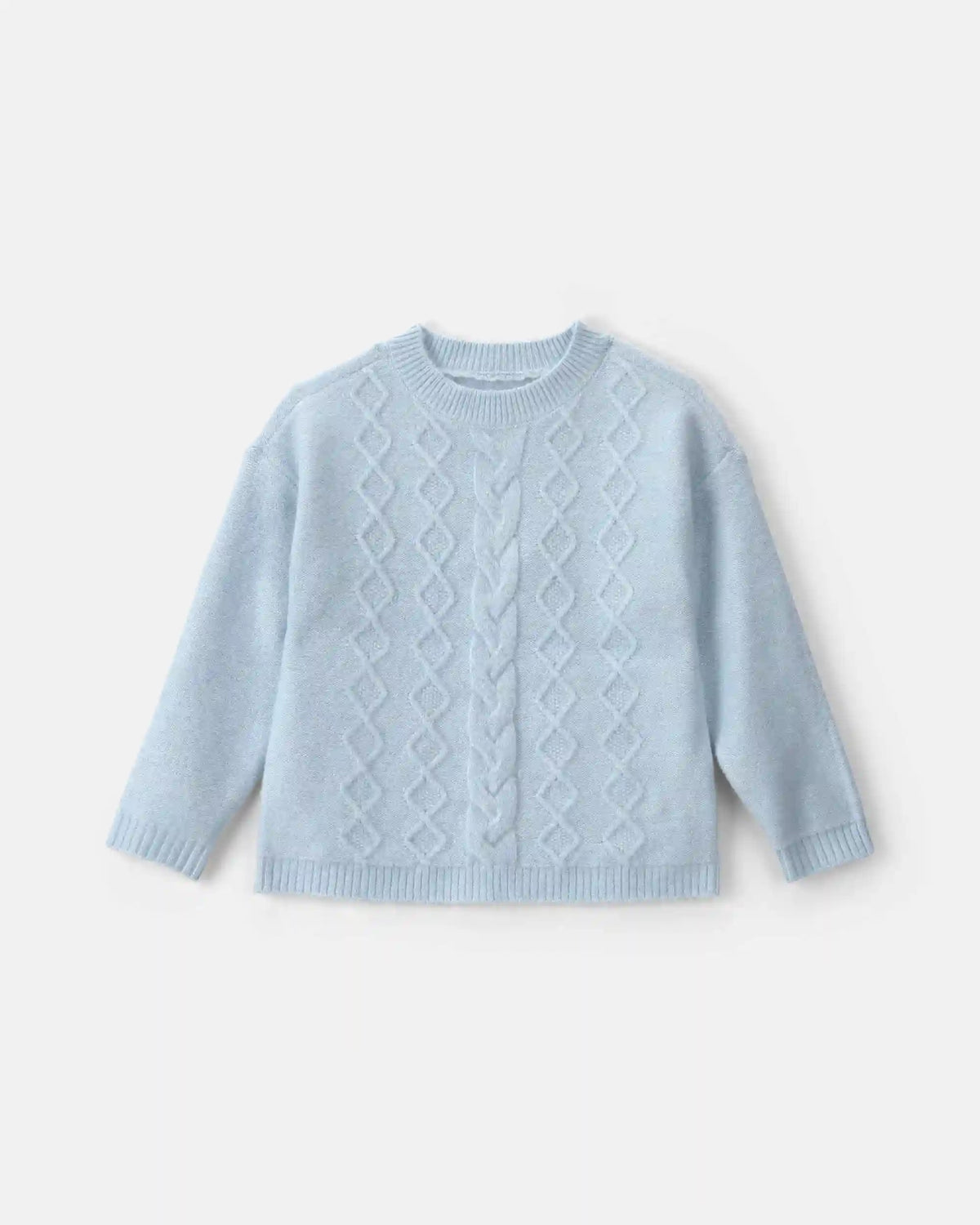 Toddler Girl Metallic Sweater - Blue