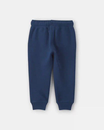 Toddler Boy Fleece Joggers - Navy Blue