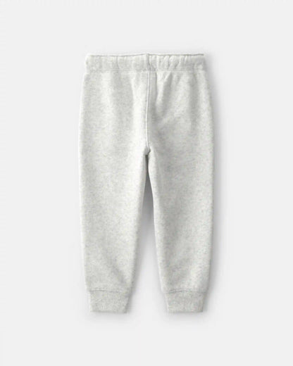 Toddler Boy Fleece Joggers - Grey