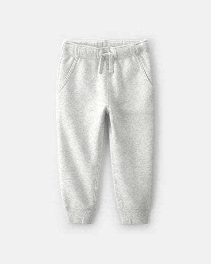 Toddler Boy Fleece Joggers - Grey